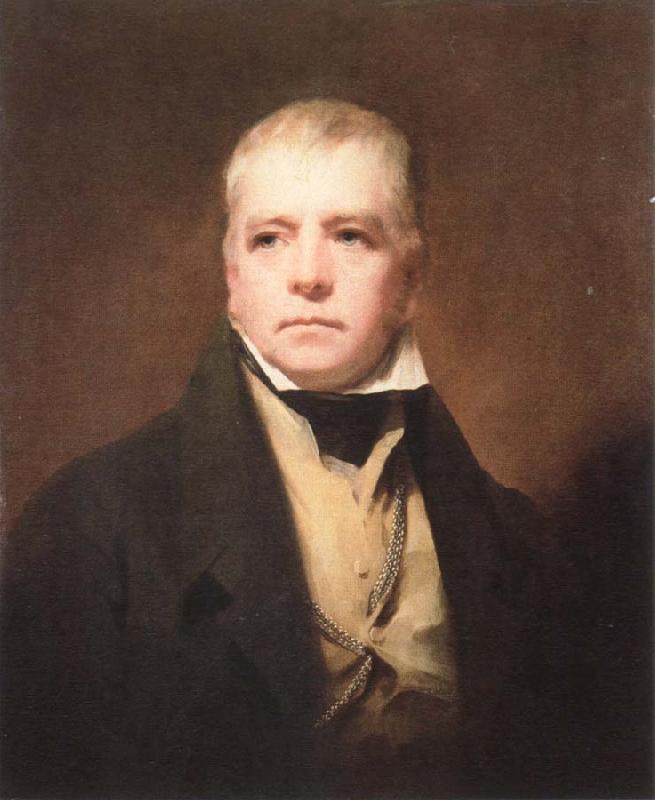 Sir Henry Raeburn sir walter scott oil painting image